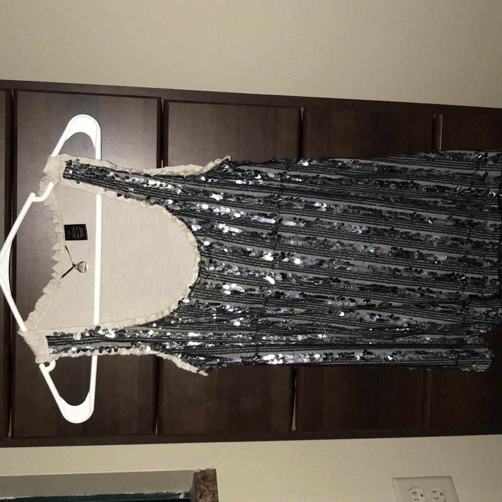 Sequin tank from the buckle